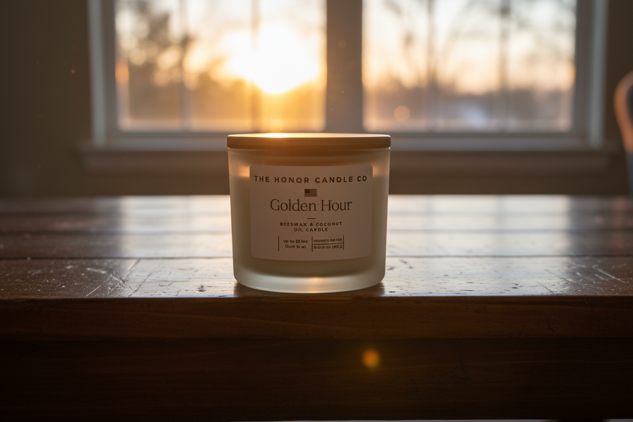 Golden Hour Candle