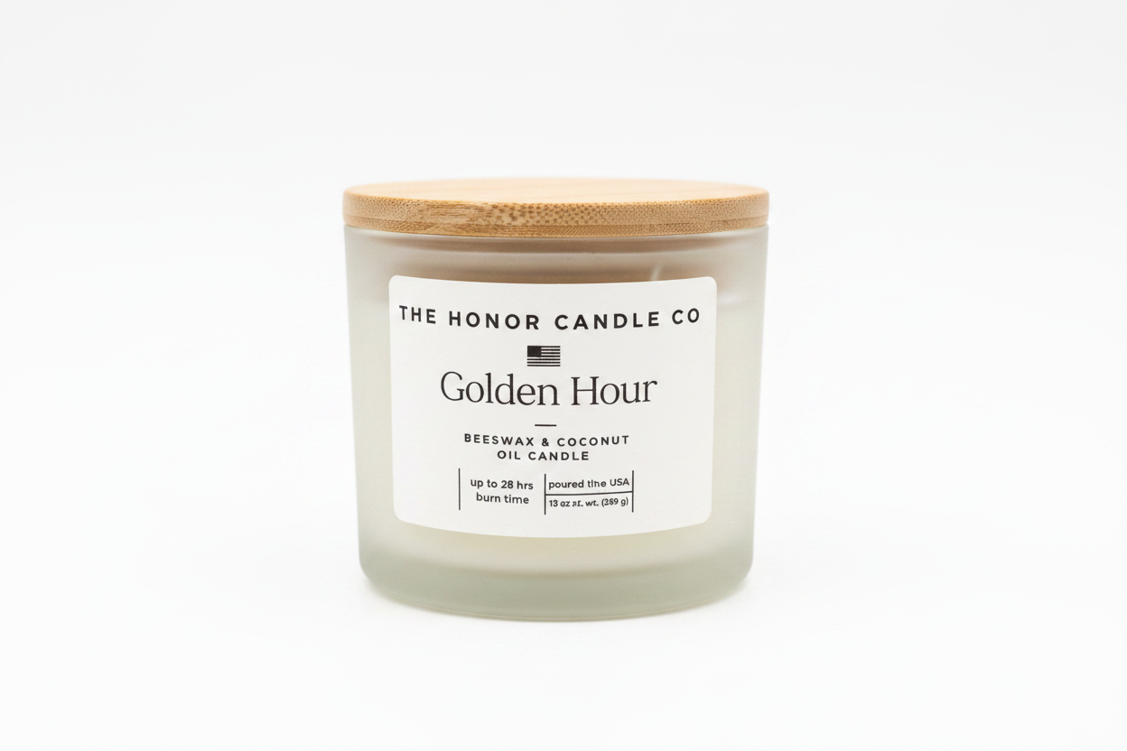 Golden Hour – White Background