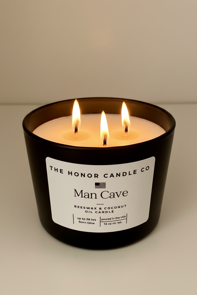 Man Cave Candle