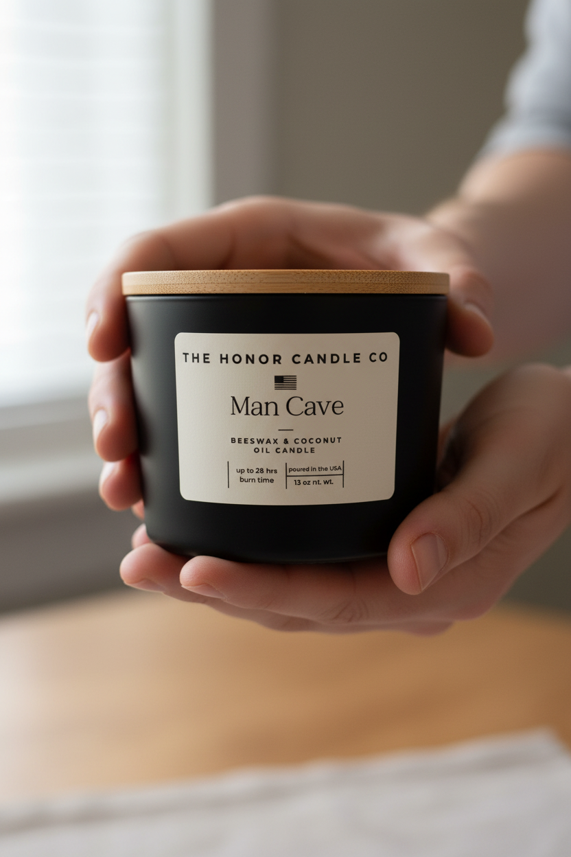 Man Cave Candle